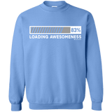 Sweatshirts Carolina Blue / Small Loading Awesomeness Crewneck Sweatshirt