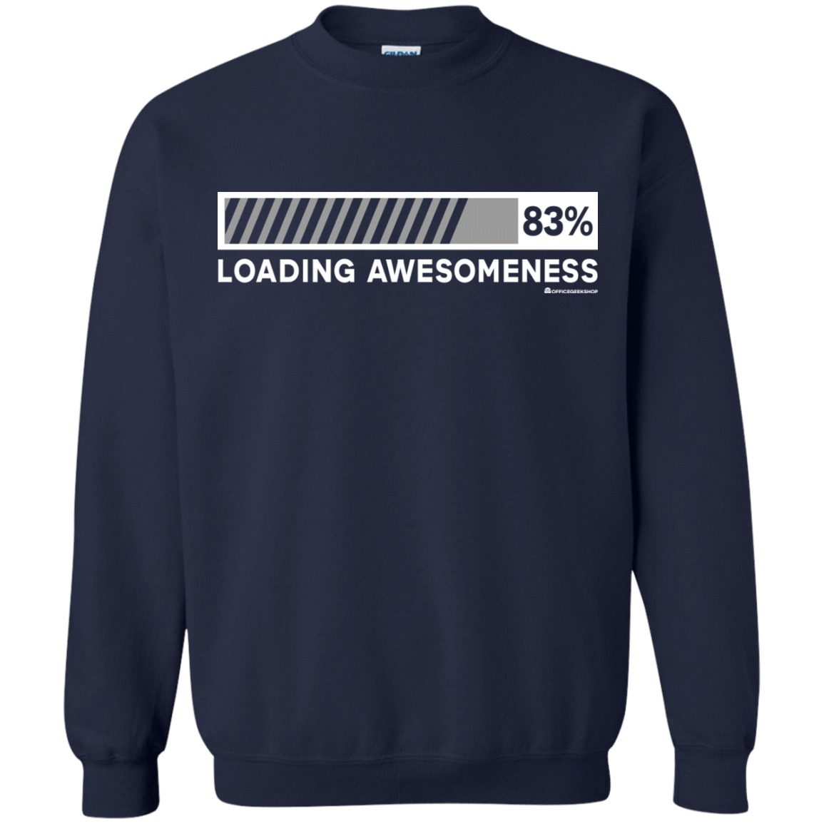 Sweatshirts Navy / Small Loading Awesomeness Crewneck Sweatshirt