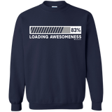 Sweatshirts Navy / Small Loading Awesomeness Crewneck Sweatshirt