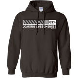 Sweatshirts Dark Chocolate / Small Loading Awesomeness Pullover Hoodie