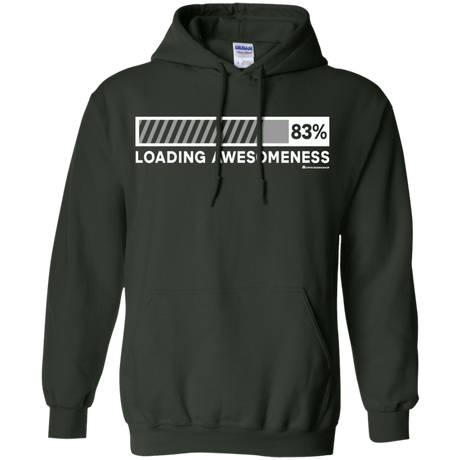 Sweatshirts Forest Green / Small Loading Awesomeness Pullover Hoodie