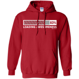Sweatshirts Red / Small Loading Awesomeness Pullover Hoodie