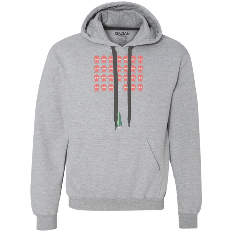 Sweatshirts Sport Grey / Small Lobster invaders Premium Fleece Hoodie
