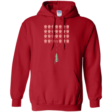 Sweatshirts Red / Small Lobster invaders Pullover Hoodie