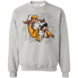 Sweatshirts Ash / Small Logan and Victor Crewneck Sweatshirt