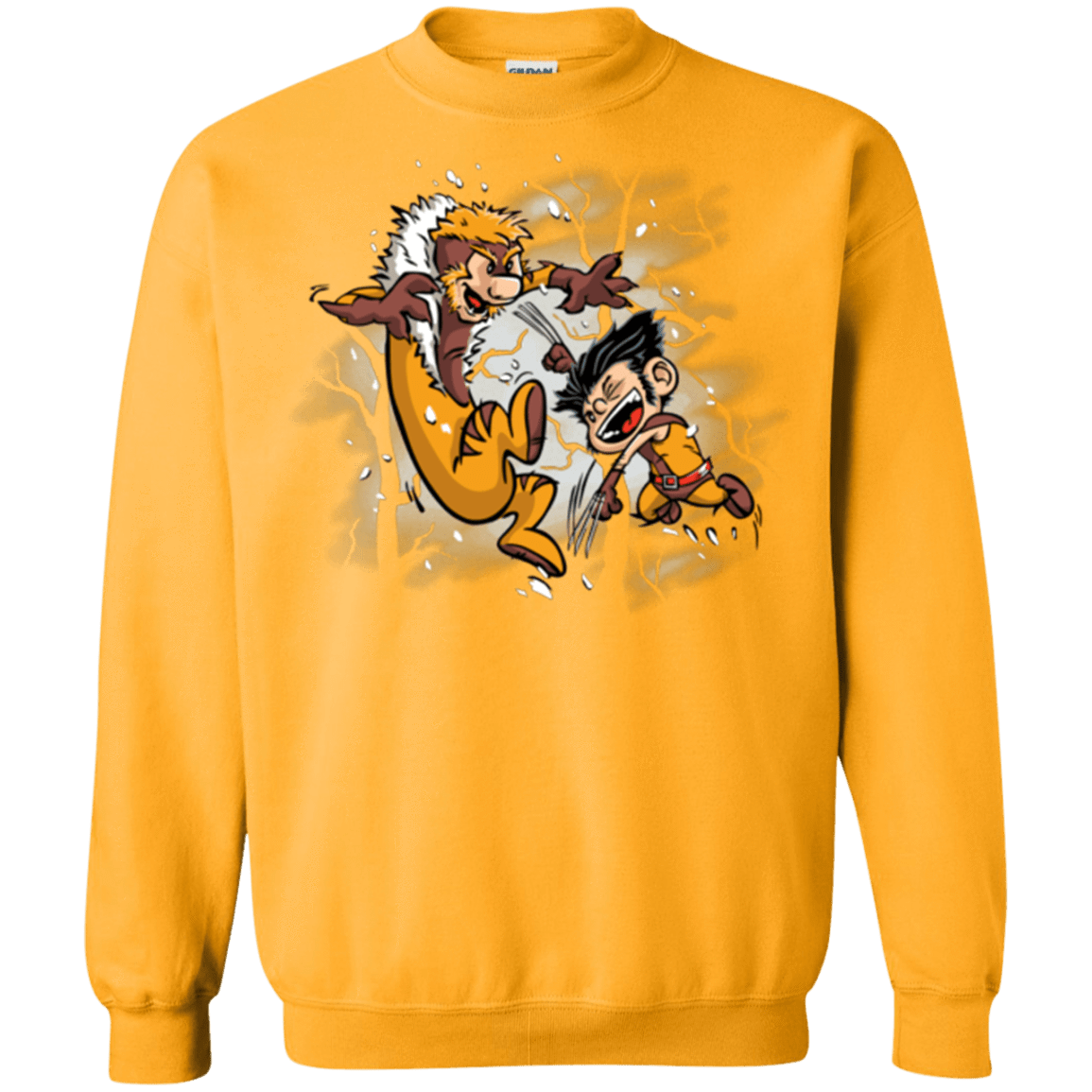 Sweatshirts Gold / Small Logan and Victor Crewneck Sweatshirt