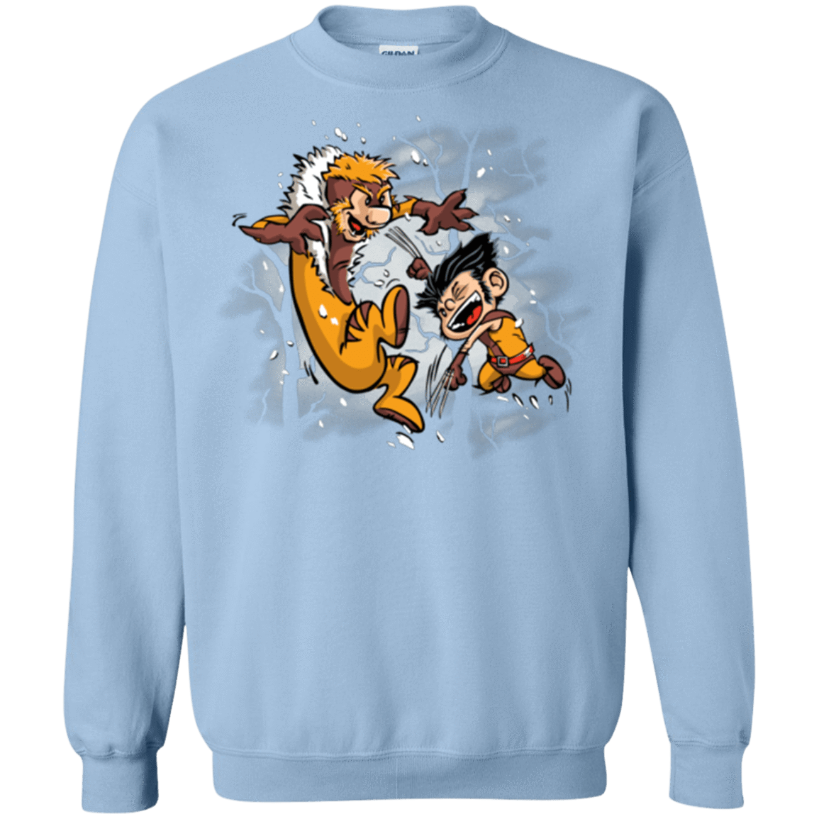 Sweatshirts Light Blue / Small Logan and Victor Crewneck Sweatshirt