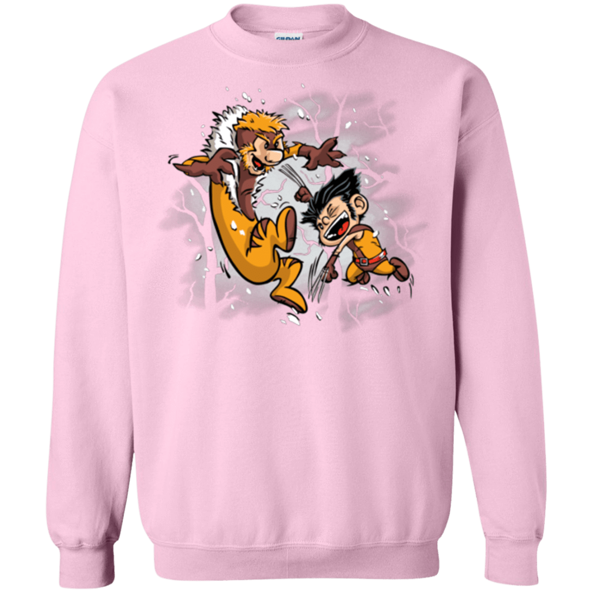 Sweatshirts Light Pink / Small Logan and Victor Crewneck Sweatshirt