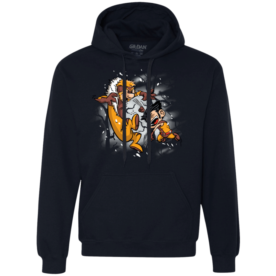 Sweatshirts Navy / Small Logan and Victor Premium Fleece Hoodie