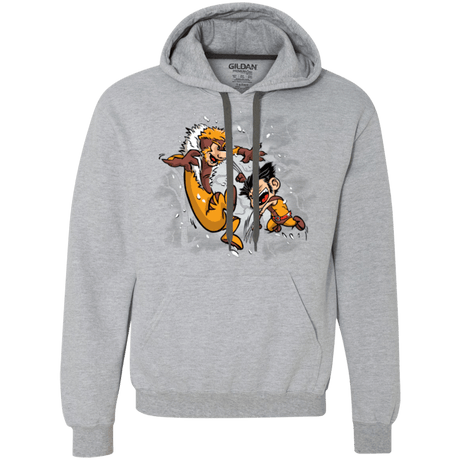 Sweatshirts Sport Grey / Small Logan and Victor Premium Fleece Hoodie