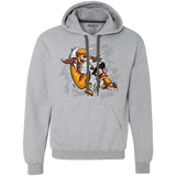 Sweatshirts Sport Grey / Small Logan and Victor Premium Fleece Hoodie