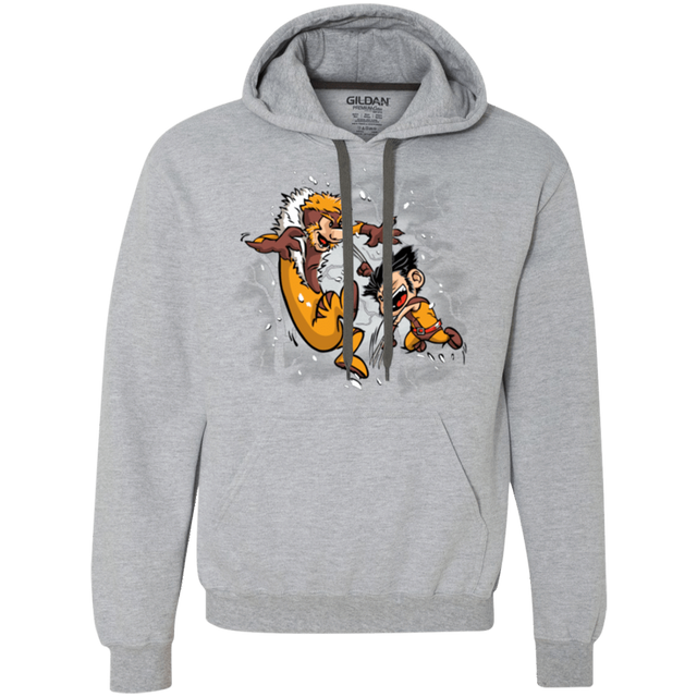 Sweatshirts Sport Grey / Small Logan and Victor Premium Fleece Hoodie