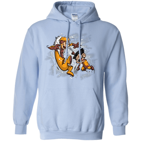 Sweatshirts Light Blue / Small Logan and Victor Pullover Hoodie