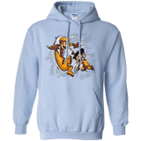 Sweatshirts Light Blue / Small Logan and Victor Pullover Hoodie