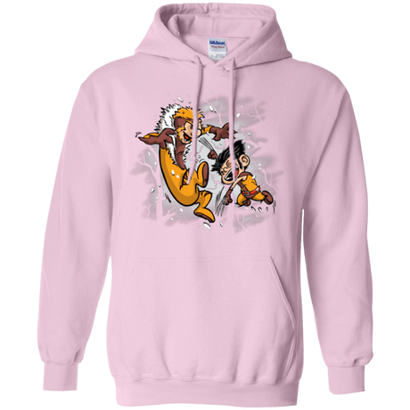 Sweatshirts Light Pink / Small Logan and Victor Pullover Hoodie