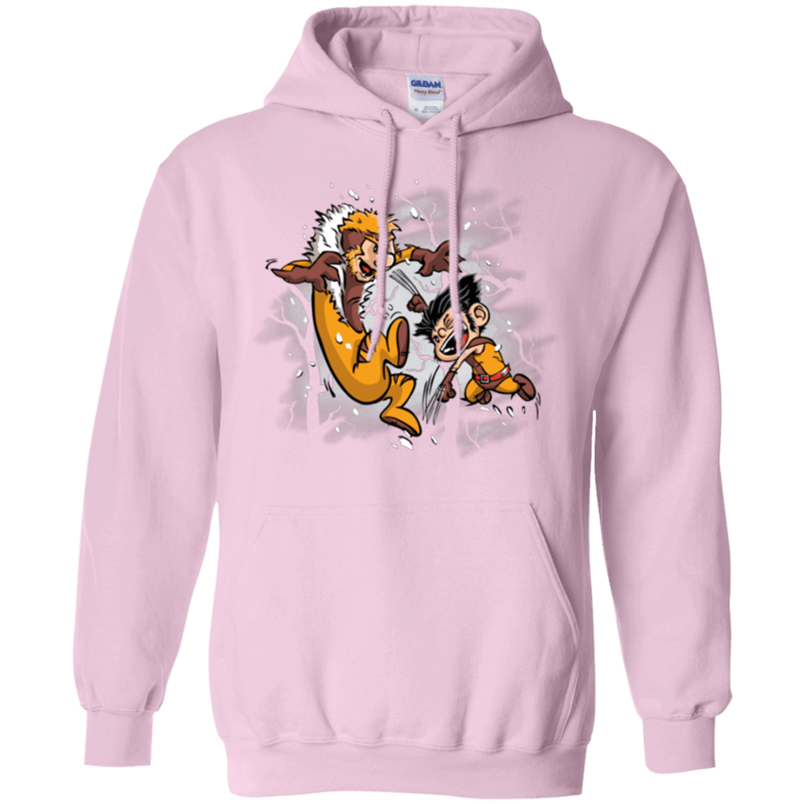 Sweatshirts Light Pink / Small Logan and Victor Pullover Hoodie