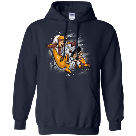 Sweatshirts Navy / Small Logan and Victor Pullover Hoodie