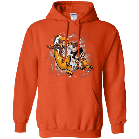 Sweatshirts Orange / Small Logan and Victor Pullover Hoodie