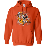 Sweatshirts Orange / Small Logan and Victor Pullover Hoodie