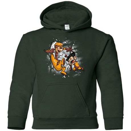 Sweatshirts Forest Green / YS Logan and Victor Youth Hoodie