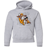 Sweatshirts Sport Grey / YS Logan and Victor Youth Hoodie