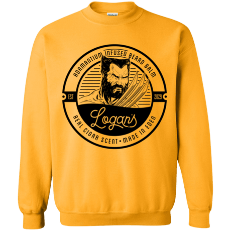 Sweatshirts Gold / Small Logans Beard Balm Crewneck Sweatshirt
