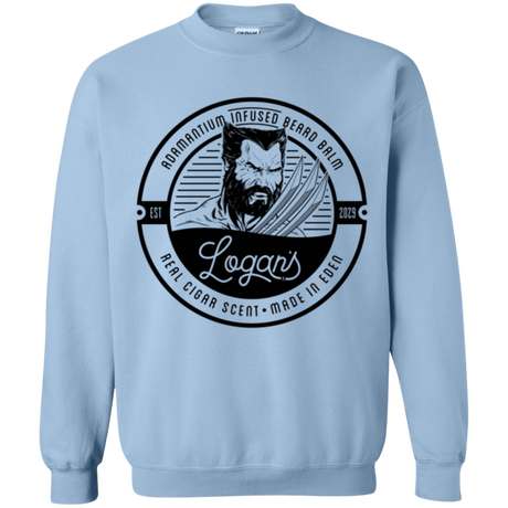 Sweatshirts Light Blue / Small Logans Beard Balm Crewneck Sweatshirt