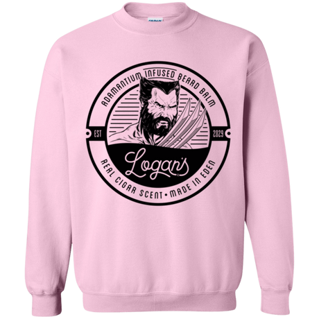 Sweatshirts Light Pink / Small Logans Beard Balm Crewneck Sweatshirt
