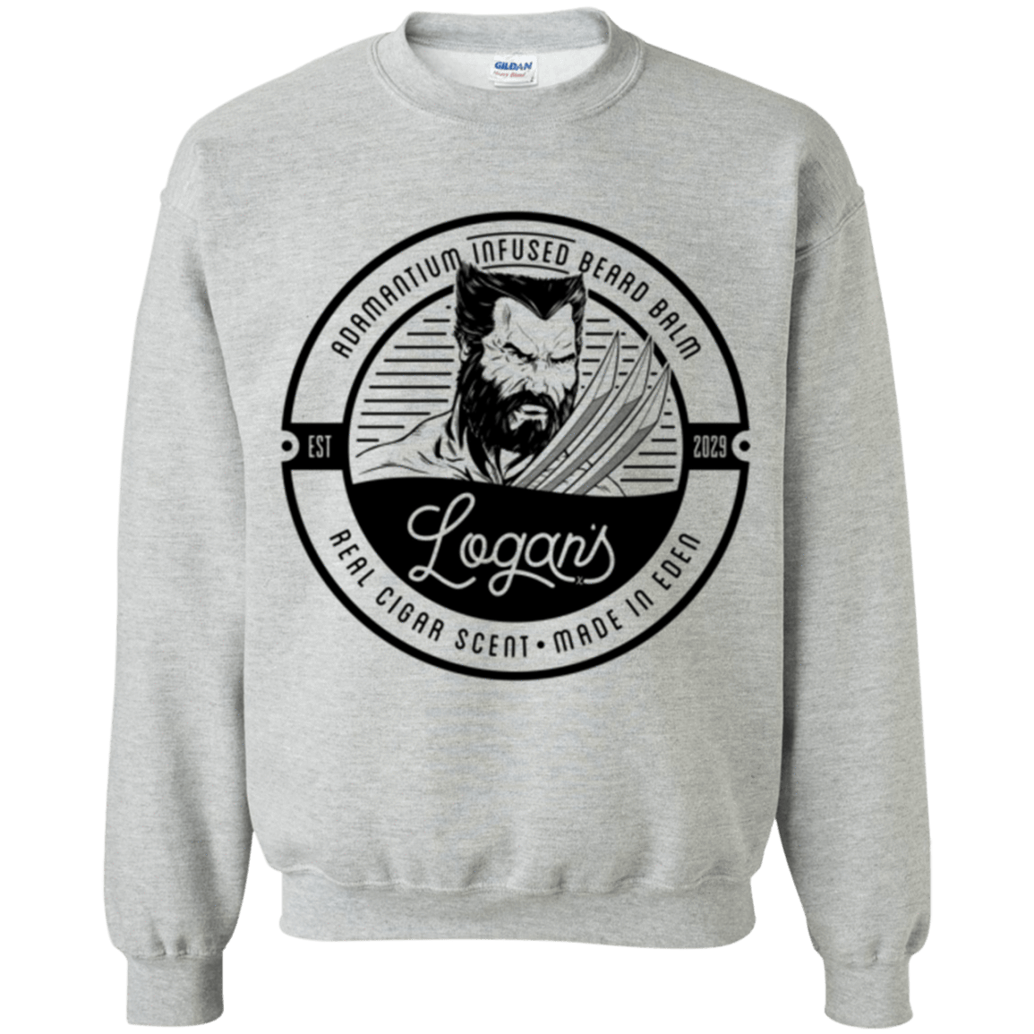 Sweatshirts Sport Grey / Small Logans Beard Balm Crewneck Sweatshirt
