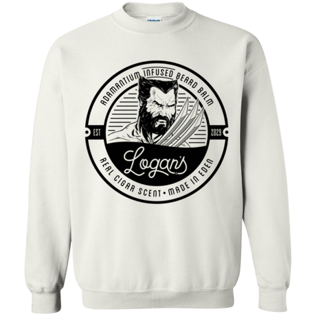 Sweatshirts White / Small Logans Beard Balm Crewneck Sweatshirt