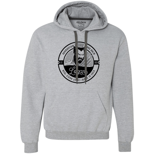 Sweatshirts Sport Grey / Small Logans Beard Balm Premium Fleece Hoodie