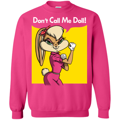 Sweatshirts Heliconia / S Lola Dont Call me Doll Crewneck Sweatshirt