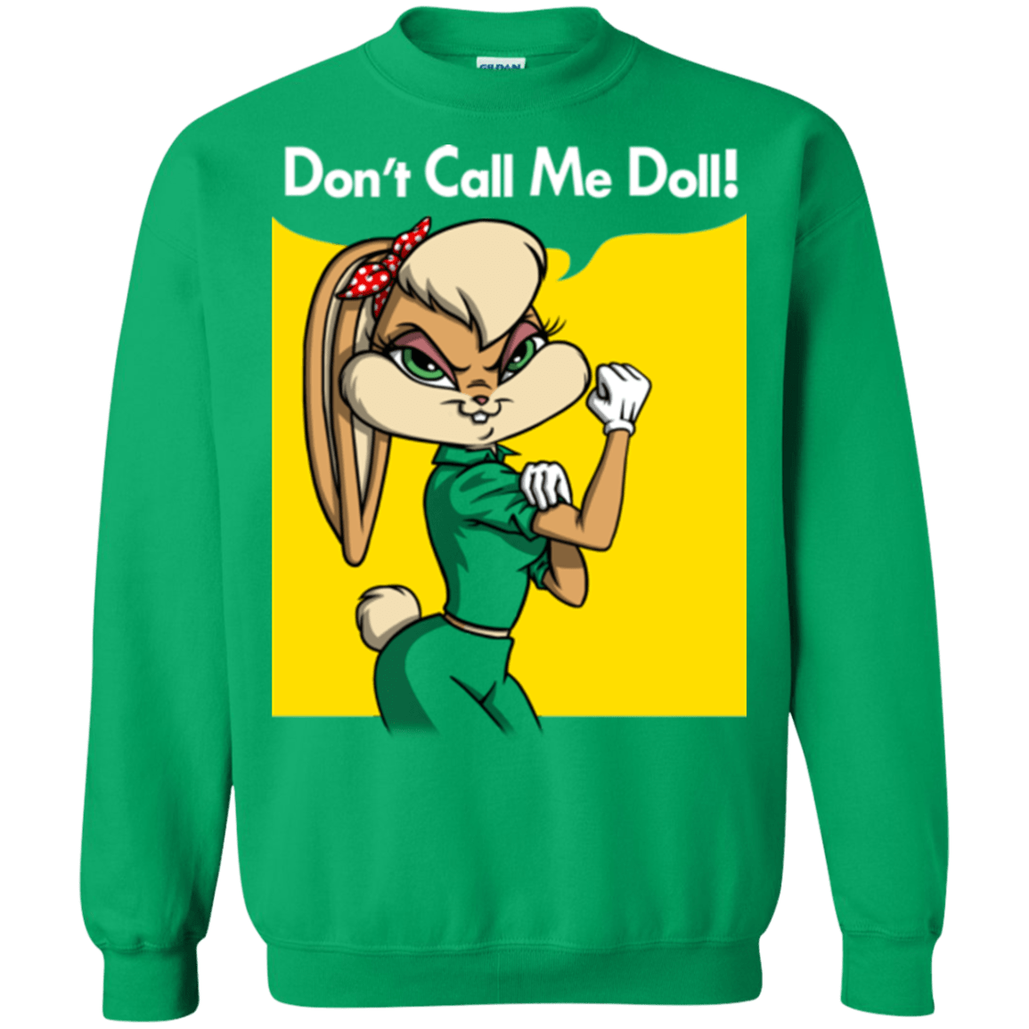 Sweatshirts Irish Green / S Lola Dont Call me Doll Crewneck Sweatshirt