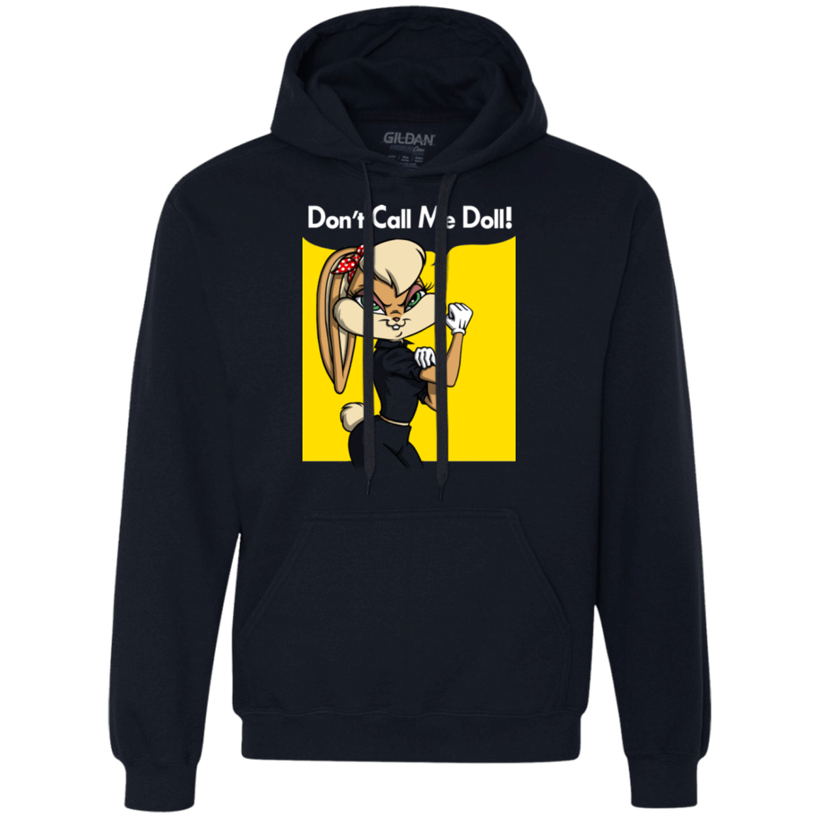Sweatshirts Navy / S Lola Dont Call me Doll Premium Fleece Hoodie