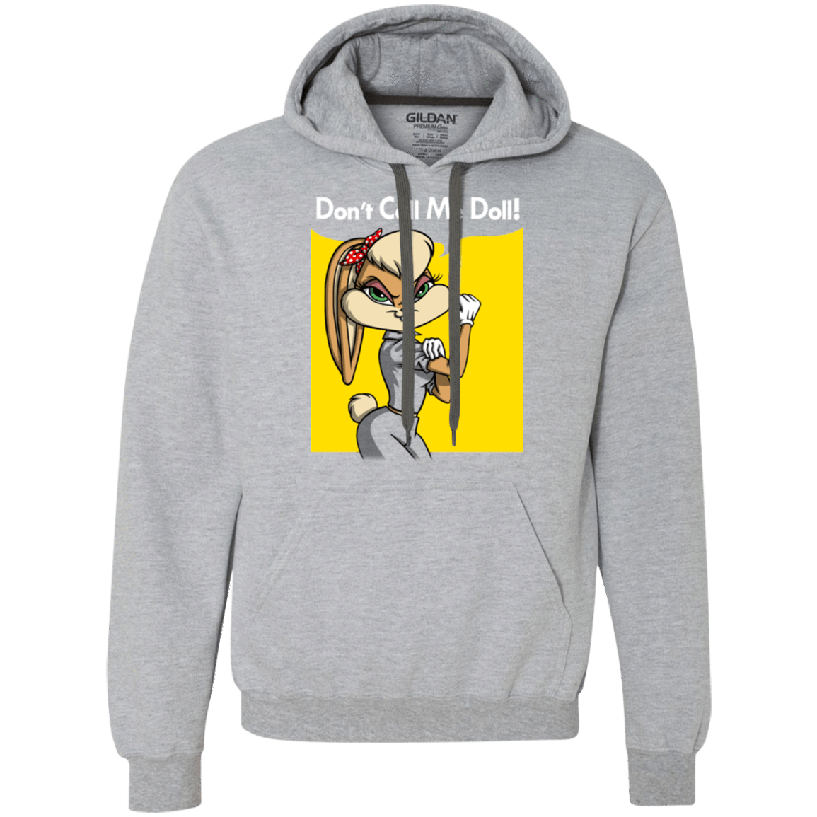 Sweatshirts Sport Grey / S Lola Dont Call me Doll Premium Fleece Hoodie