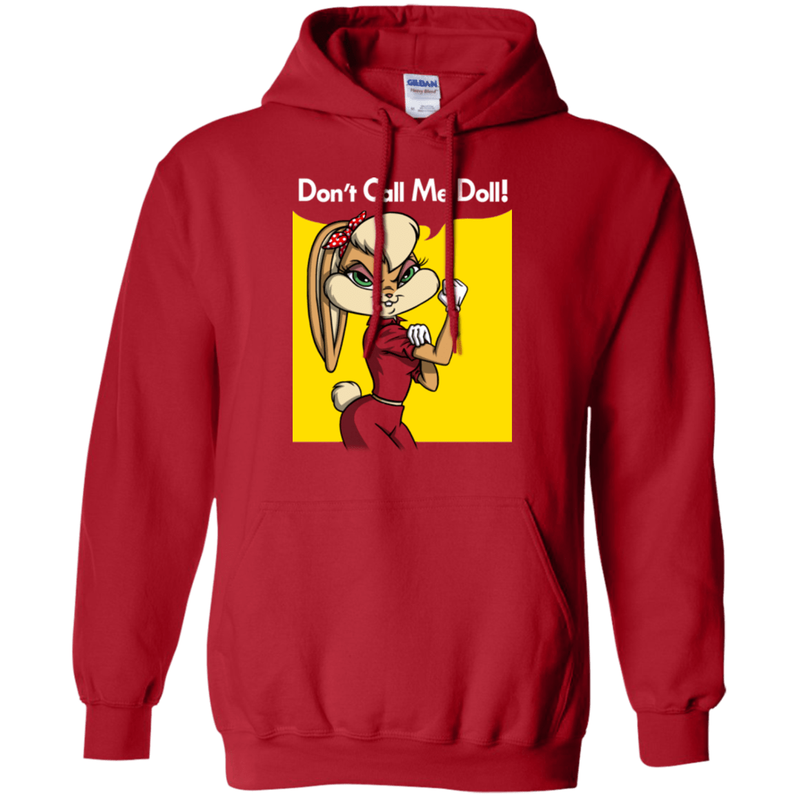 Sweatshirts Red / S Lola Dont Call me Doll Pullover Hoodie