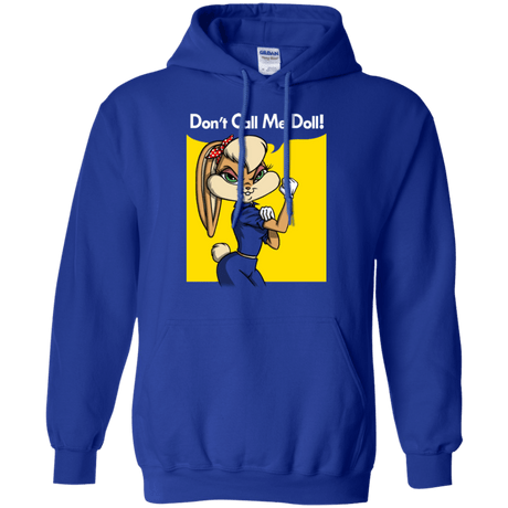 Sweatshirts Royal / S Lola Dont Call me Doll Pullover Hoodie