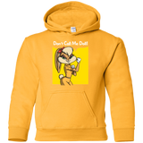 Sweatshirts Gold / YS Lola Dont Call me Doll Youth Hoodie