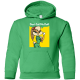 Sweatshirts Irish Green / YS Lola Dont Call me Doll Youth Hoodie