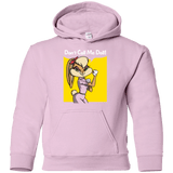 Sweatshirts Light Pink / YS Lola Dont Call me Doll Youth Hoodie