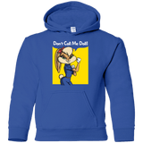 Sweatshirts Royal / YS Lola Dont Call me Doll Youth Hoodie