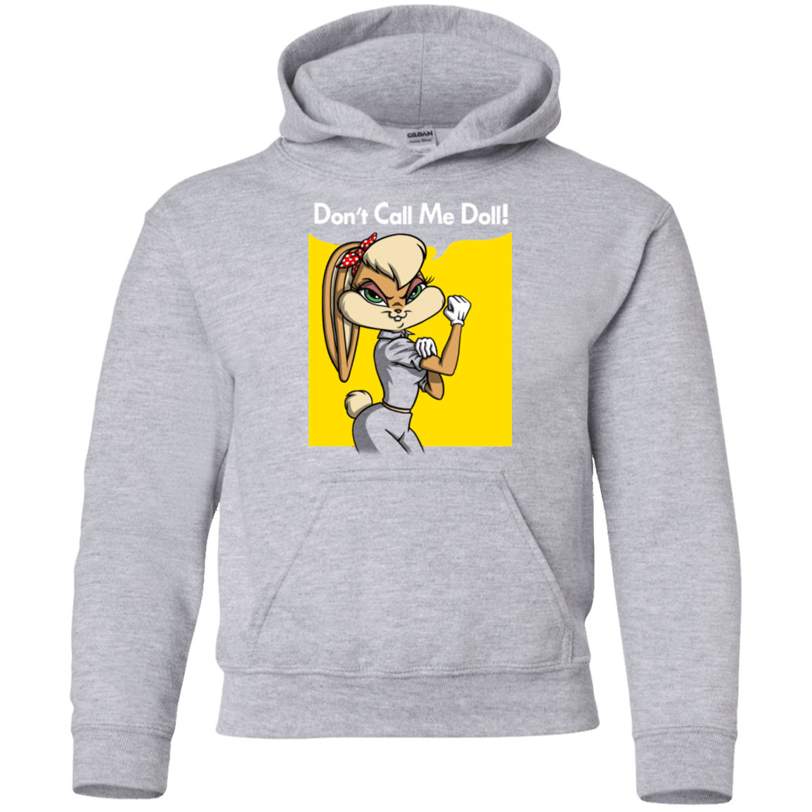 Sweatshirts Sport Grey / YS Lola Dont Call me Doll Youth Hoodie