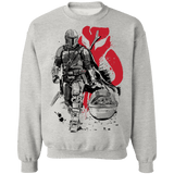 Sweatshirts Ash / S Lone Hunter and Cub Crewneck Sweatshirt