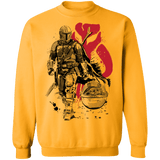 Sweatshirts Gold / S Lone Hunter and Cub Crewneck Sweatshirt