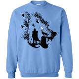 Sweatshirts Carolina Blue / Small Lone wolf Crewneck Sweatshirt