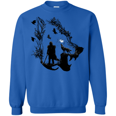 Sweatshirts Royal / Small Lone wolf Crewneck Sweatshirt