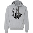 Sweatshirts Sport Grey / Small Lone wolf Premium Fleece Hoodie