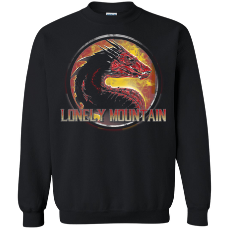 Sweatshirts Black / Small Lonely Mountain Crewneck Sweatshirt