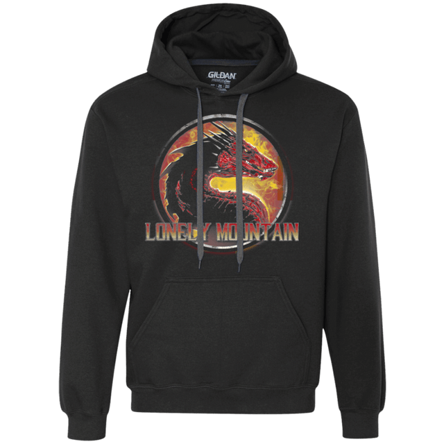 Sweatshirts Black / Small Lonely Mountain Premium Fleece Hoodie