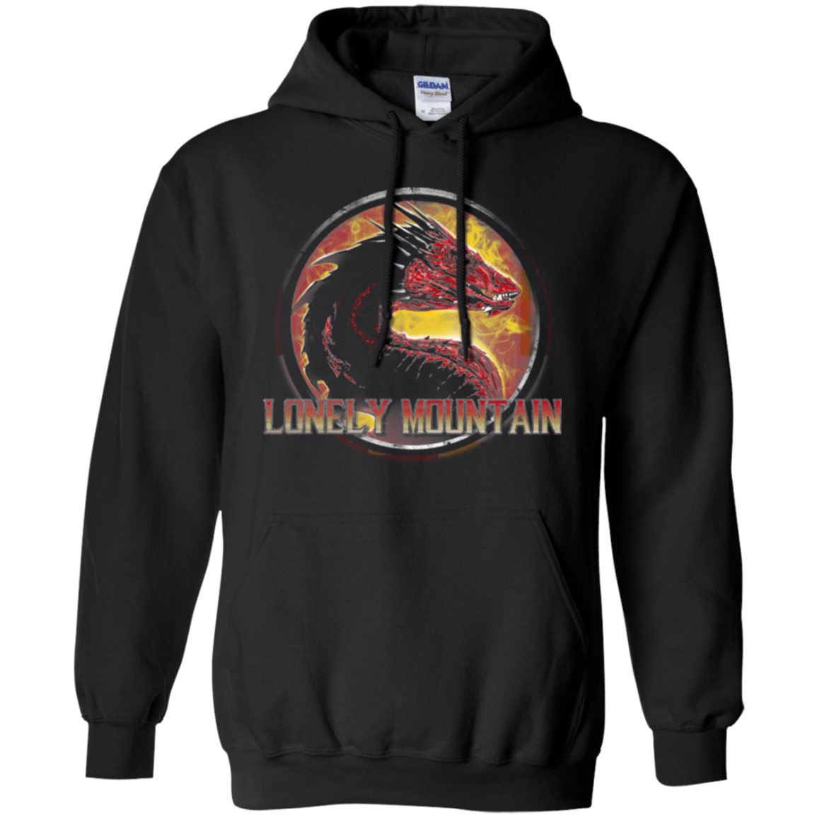 Sweatshirts Black / Small Lonely Mountain Pullover Hoodie
